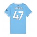 Manchester City Phil Foden #47 Hjemmedrakt Dame 2025-26 Korte ermer